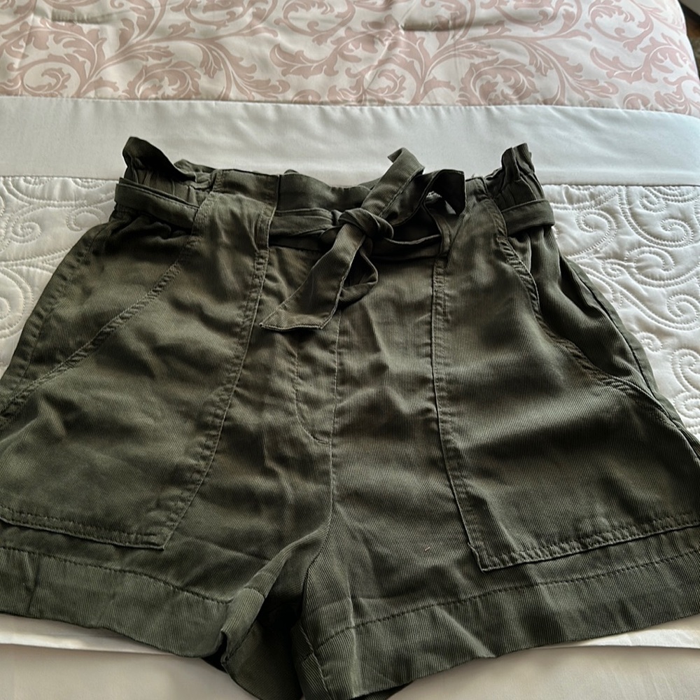H&M Belted Shorts